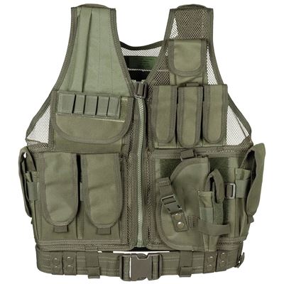 Gilet tactique USMC avec ceinture VERT
