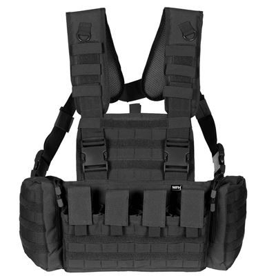 Gilet chest rig MISSION NOIR