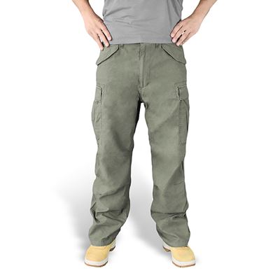 Pantalon VINTAGE FATIGUE VERT SURPLUS 05-3596-01 2