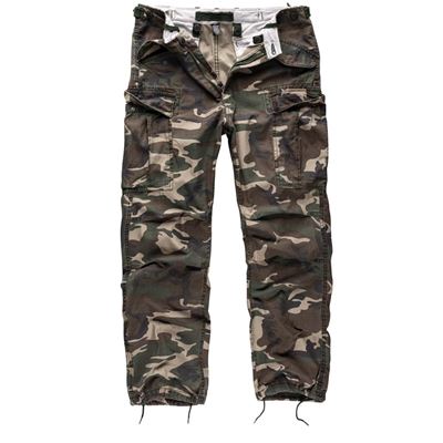 Pantalon VINTAGE FATIGUE WOODLAND