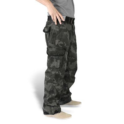 Pantalon PREMIUM VINTAGE BLACK CAMO SURPLUS 05-3597-42 3