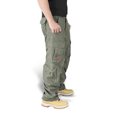 Pantalon AIRBORNE VINTAGE VERT SURPLUS 05-3598-01 3