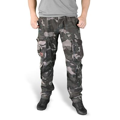 Pantalon AIRBORNE SLIMMY BLACK CAMO SURPLUS 05-3603-42 2