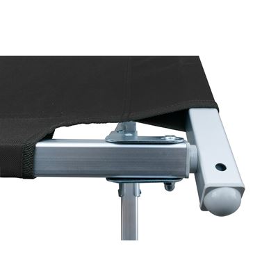 Lit de camp modèle US CAMP pliable 600D avec sac de rangement NOIR basic NATURE 54350-BL 4