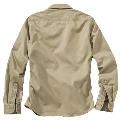 Chemise RAW VINTAGE à manches longues KHAKI SURPLUS 06-3591-74 2