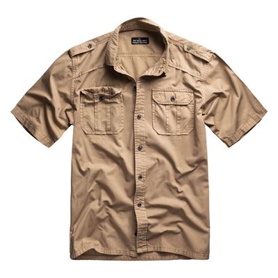 Chemise M65 BASIC à manches courtes KHAKI