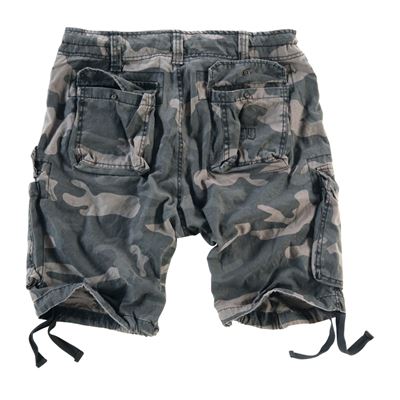 Short AIRBORNE VINTAGE BLACK CAMO SURPLUS 07-3598-42 2