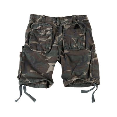 Short AIRBORNE VINTAGE WOODLAND SURPLUS 07-3598-22 2