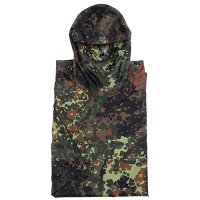 Poncho US rip-stop 144 x 223 cm BW FLECKTARN MFH 08524V 4
