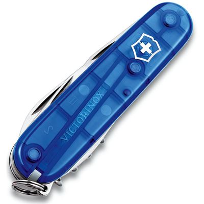 Couteau de poche SPARTAN 91 mm BLEU transparent