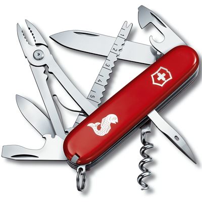 Couteau de poche ANGLER 91 mm ROUGE