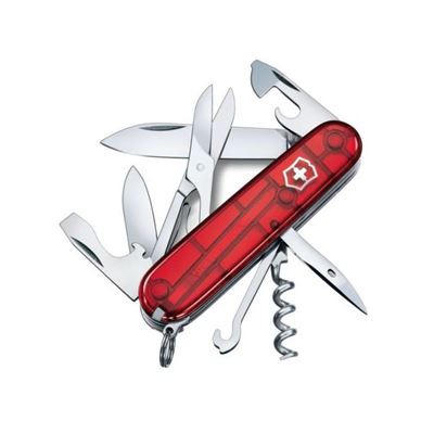 Couteau de poche SPARTAN 91 mm ROUGE transparent VICTORINOX 1.3603.T 2