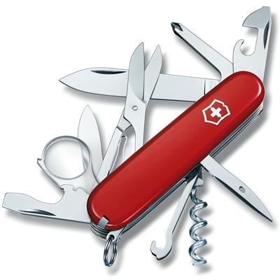 Couteau de poche EXPLORER 91 mm ROUGE