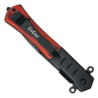 Couteau pliant PAKKAWOOD à lame lisse ElitEdge 10-A108WB 2