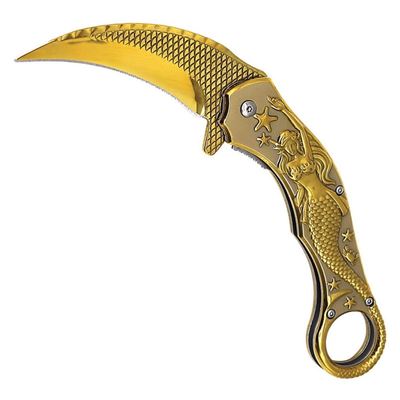 Couteau pliant MERMAID karambit OR