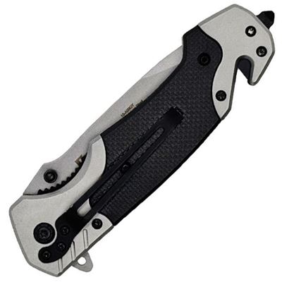 Couteau pliant RESCUE A/O à lame lisse ElitEdge 10-A99GY 2