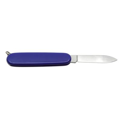 Couteau DŮSTOJNICKÝ 1A pliant INOX manche PLASTIQUE BLEU MIKOV 100-NH-1A 3