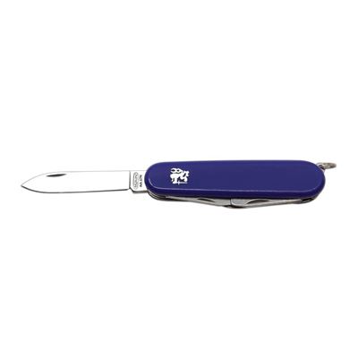 Couteau DŮSTOJNICKÝ 4D pliant INOX manche PLASTIQUE BLEU MIKOV 100-NH-4D 3