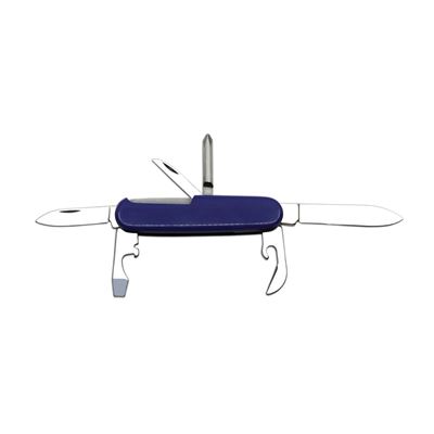 Couteau OFFICIER 6B pliant INOX manche PLASTIQUE BLEU MIKOV 100-NH-6B 5