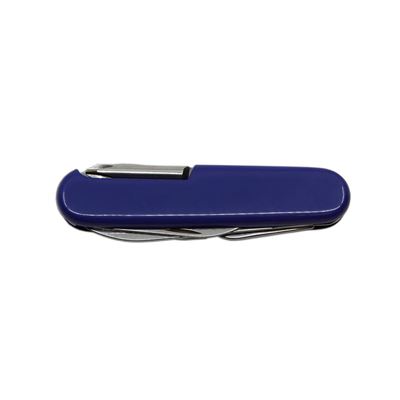 Couteau OFFICIER 6B pliant INOX manche PLASTIQUE BLEU MIKOV 100-NH-6B 3