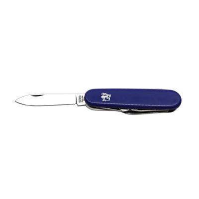 Couteau DŮSTOJNICKÝ 7A pliant INOX manche PLASTIQUE BLEU MIKOV 100-NH-7A 2