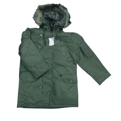 Veste N3B Alaska Cold Weather VERTE