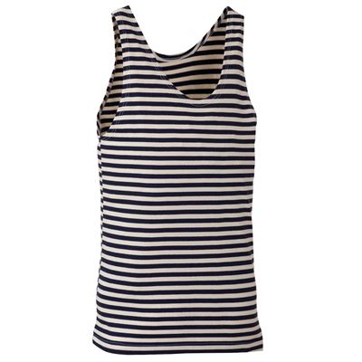 Débardeur MARINE rayé BLEU FONCÉ