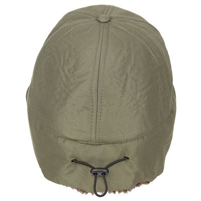 Casquette à visière TRAPPER hiver VERTE FOX Outdoor 10050B 4