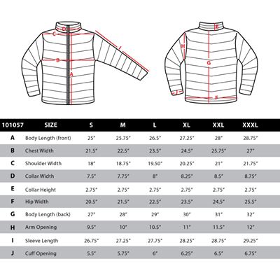 Veste ZEPHYR légère en duvet GUNMETAL CONDOR OUTDOOR 101057-031 2