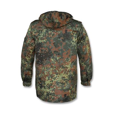 Veste BW avec capuche et doublure FLECKTARN Bundeswehr 10107021 2