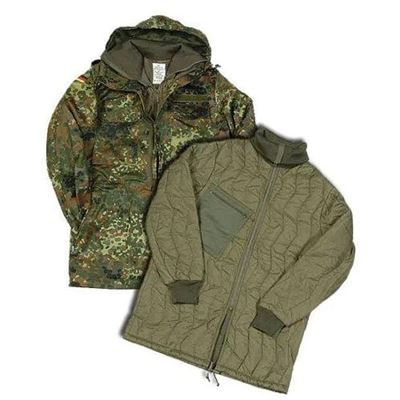 Veste BW avec capuche et doublure FLECKTARN