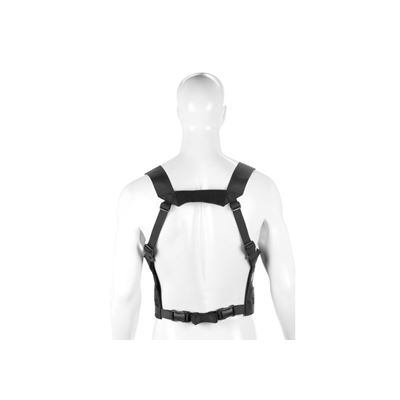 Gilet chest rig MOLLE PALS tissage léger 600D NOIR INVADERGEAR 1010737-06 6
