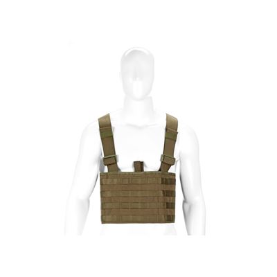 Gilet chest rig MOLLE PALS en tissu léger 600D RANGER GREEN INVADERGEAR 1010737-20 5