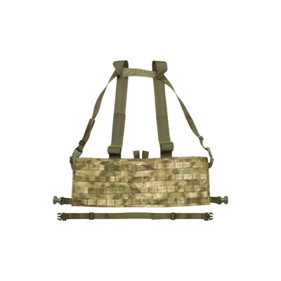 Gilet chest rig MOLLE PALS en tissu léger 600D EVERGLADE