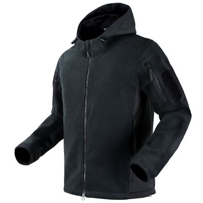 Veste MERIDIAN FLEECE à fermeture éclair NOIRE