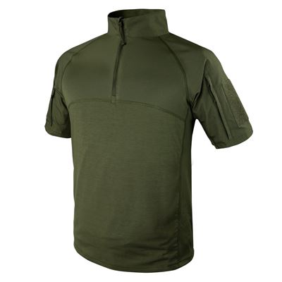Chemise tactique COMBAT à manches courtes VERTE
