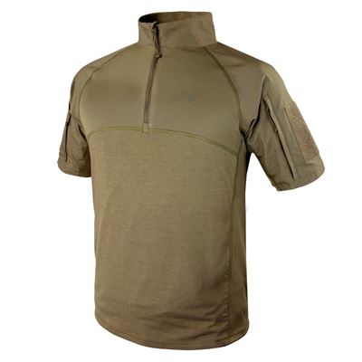 Chemise tactique COMBAT à manches courtes TAN