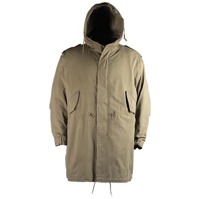 Veste US M51 FISHTAIL avec doublure et capuche VERTE TEESAR® 10122101 2