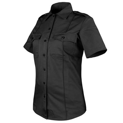 Chemise femme CLASS UNIFORM manches courtes NOIRE