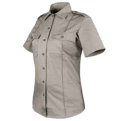 Chemise femme CLASS UNIFORM manches courtes SILVER TAN