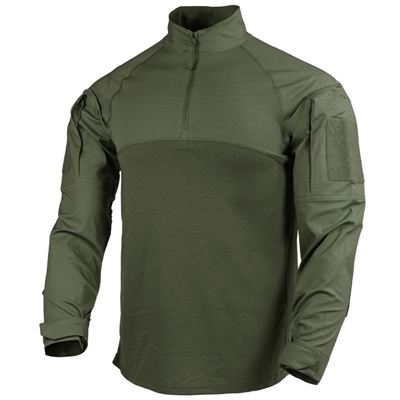 Chemise tactique COMBAT GEN II avec fermeture éclair VERTE