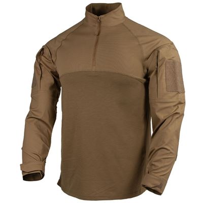 Chemise tactique COMBAT GEN II avec fermeture éclair TAN