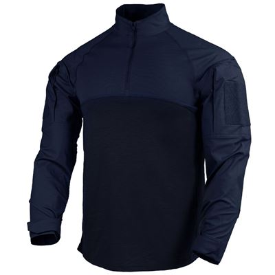 Chemise tactique COMBAT GEN II avec fermeture éclair BLEU MARINE