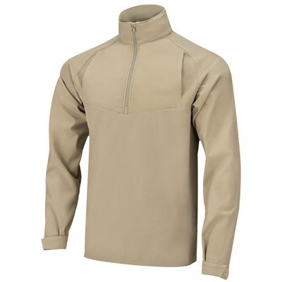 Veste PATROL GEN II SOFTSHELL 1/4 zip SILVER TAN
