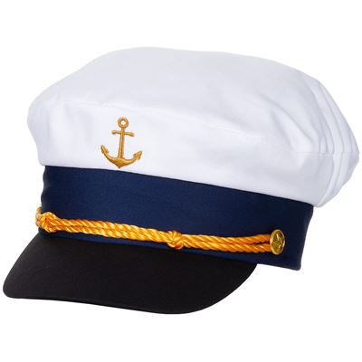 Casquette MARINE marin avec ancre DORÉE MFH 10150 3