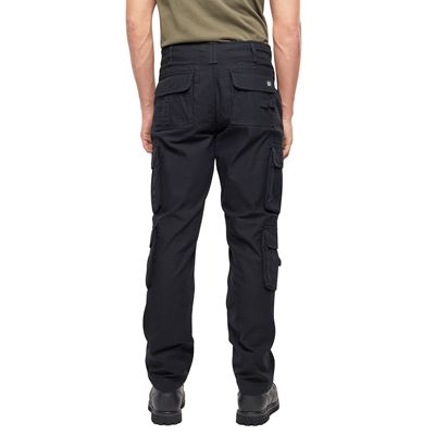 Pantalon vintage PURE SLIM FIT NOIR BRANDIT 1016-02 2