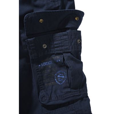 Pantalon vintage PURE SLIM FIT BLEU BRANDIT 1016-08 5