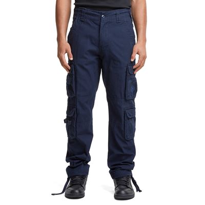 Pantalon vintage PURE SLIM FIT BLEU BRANDIT 1016-08 3