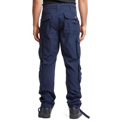 Pantalon vintage PURE SLIM FIT BLEU BRANDIT 1016-08 2