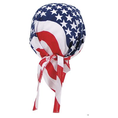 Foulard HEADWRAP Western drapeau américain MFH 10164Q 2
